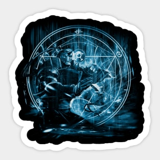 philosophal storm blue-alfons Sticker